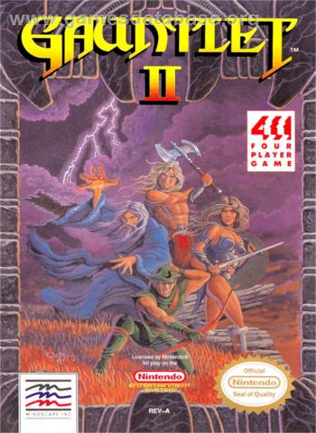 Cover Gauntlet II for NES